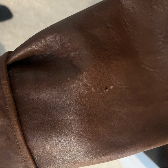 Vintage Orvis Leather Coat - Picture 14 of 14